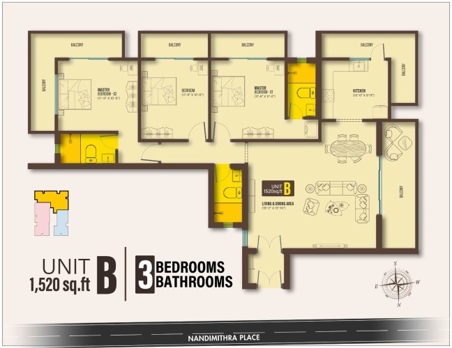 Apartment Developments for New Development in Colombo 6 (Wellawatta,Pamankada,Kirulapona South) - MITRALUXE - photo 4