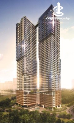 Apartment for Rent in Colombo 2 (Slave Island) - Luxury 2-Bedroom Apartment for Rent – Capital Twin Peaks