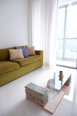 Apartment for Rent in Colombo 2 (Slave Island) - Capitol Twin Peak - 2 Rooms Semi-Furnished Apartment - A3570