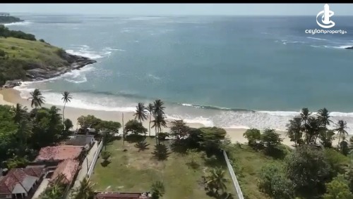 Land for Sale in Matara - Hiriketiya Beach Front 109. 75 perches of Land for Sale