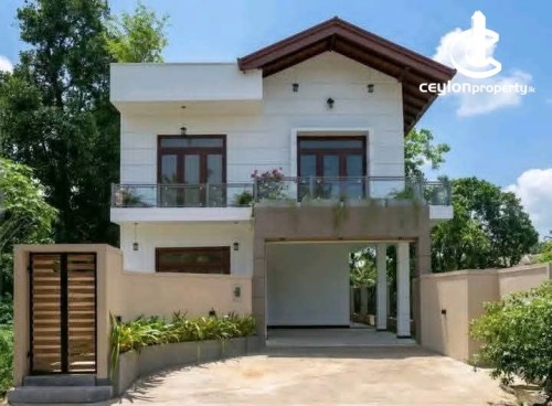 House for Sale in Pannipitiya - Brand-New Two-Storey House for Sale in Pannipitiya