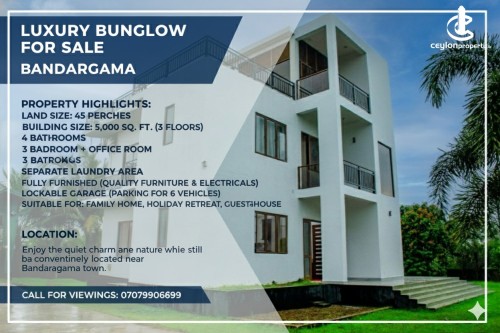 House for Sale in Bandaragama - Villa for sale in Bandaragama