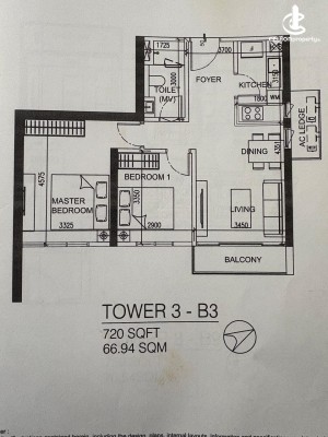 Apartment for Sale in Colombo 2 (Slave Island) - Colombo 2 Brand New Tri-Zen UnUsed 2 Bed Apartment For Sale