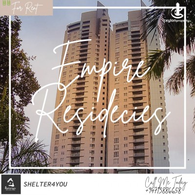 Apartment for Rent in Colombo 2 (Slave Island) - 3 Bedroom Apartment for rent in Empire Residencies