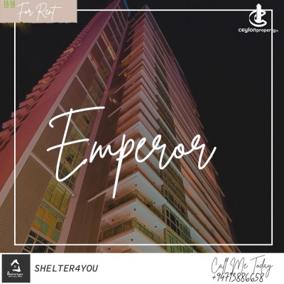 Apartment for Rent in Colombo 3 (Colpety,Kollupitiya) - 2 Bedroom Apartment for rent in Emperor