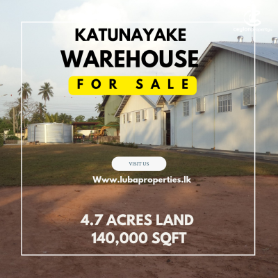 Commercial Property for Sale in Katunayake - Warehouse for sale in Katunayake