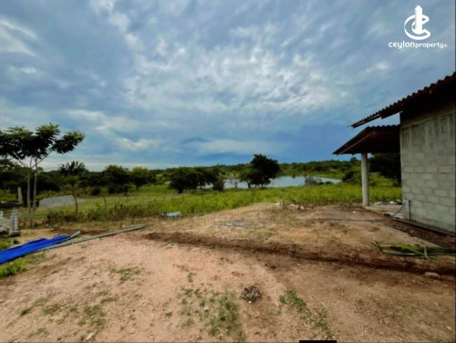 Land for Sale in Thanamalwila - A valuable land facing a lake is available for sale in Thanamalwila.